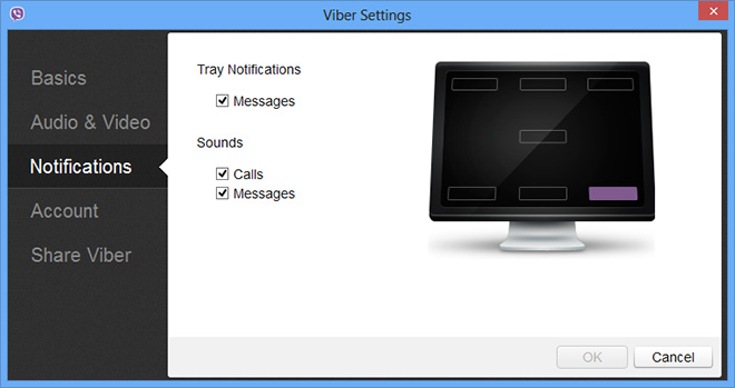 Viber-desktop-notification-settings