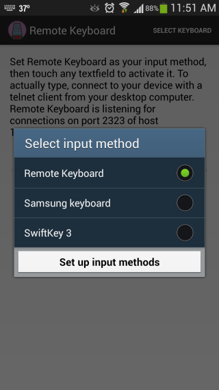 Remote Keyboard Android